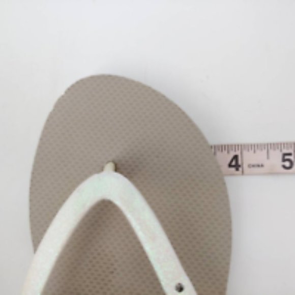 Cobian Womens Thong Flip Flop Sandals White Slip On Pool Beach L - Picture 7 of 10